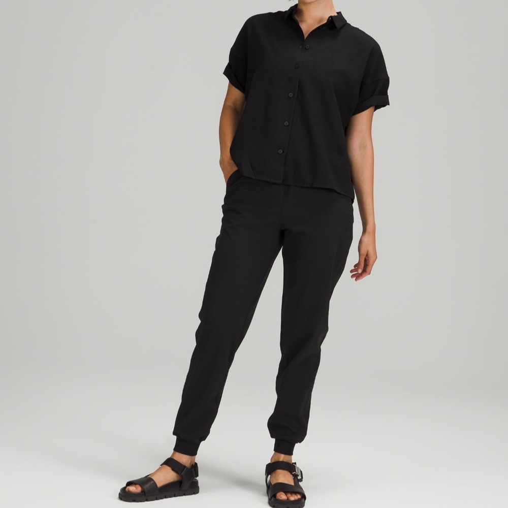 Lululemon stretch high rise joggers